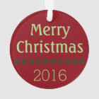 Ornement de nouvelle Evansville personnalisable,