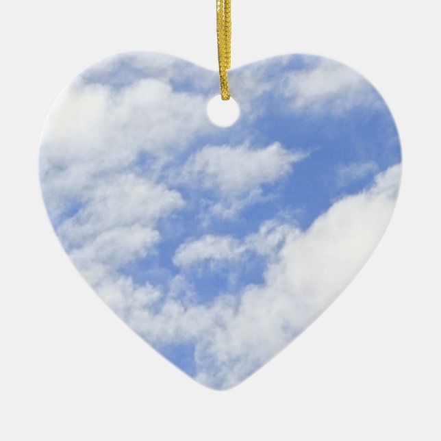 Ornement de nuage de ciel (Devant)
