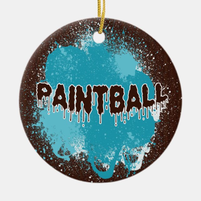 Ornement de Paintball (Devant)