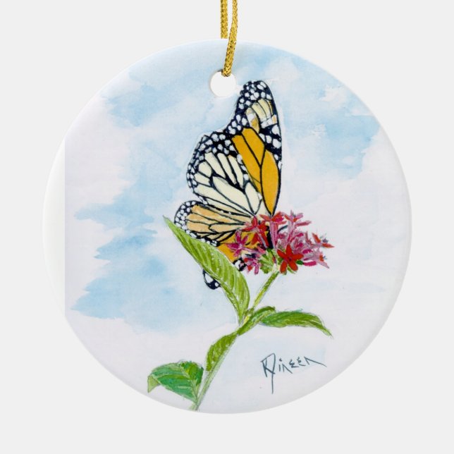 Ornement de papillon de monarque (Devant)