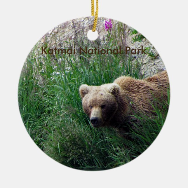 Ornement de parc national de Katmai (Devant)