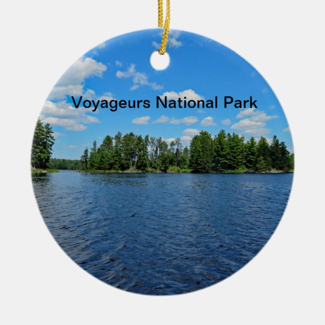 Ornement de parc national de Voyaguers (Devant)