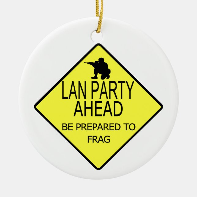 Ornement de partie de LAN (Devant)