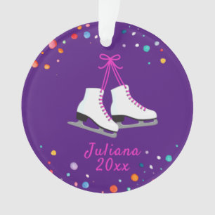Ornement de patinage sur glace, Filles de hockey s