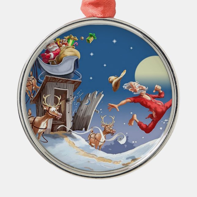Ornement de Père Noël de dépendance (Devant)