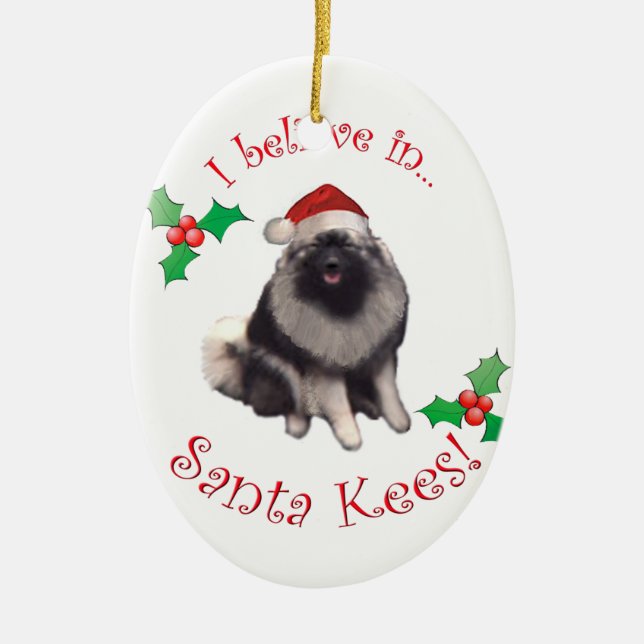 Ornement de Père Noël Kees (Devant)