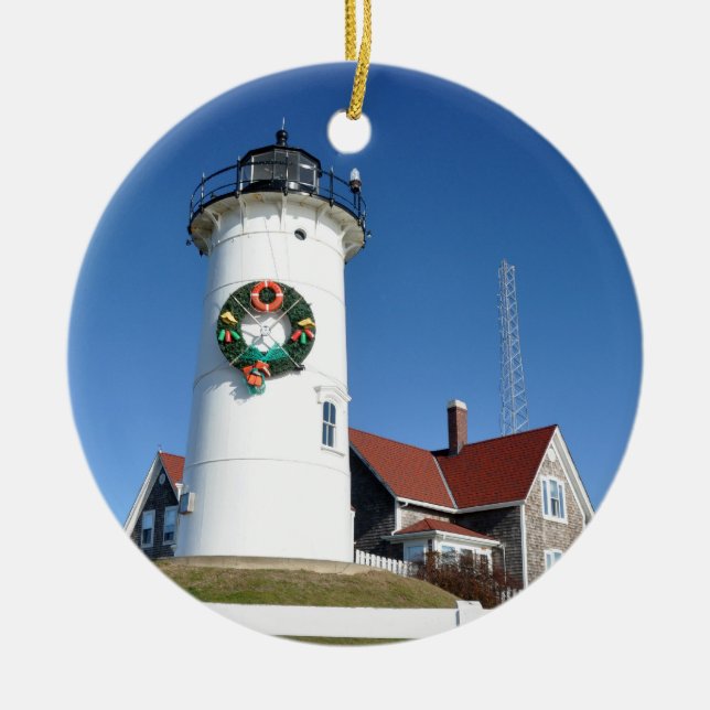 Ornement de phare de Cape Cod Nobska (Devant)