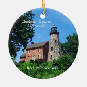 Ornement de phare de Charlotte Genesee