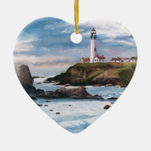 Ornement de phare de point de pigeon