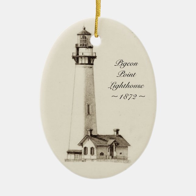 Ornement de phare de point de pigeon (Devant)