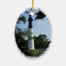 Ornement de phare d'île de chasse