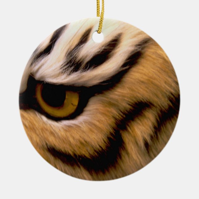 Ornement de photo de tigre (Devant)