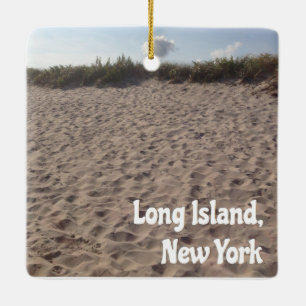 Ornement de photo du Long Island