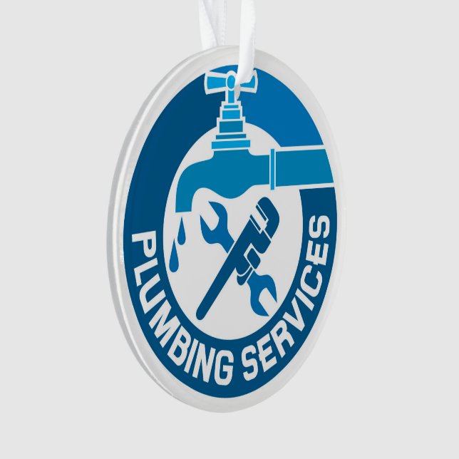 Ornement de plombier (devant)