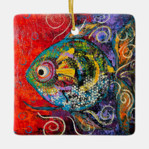Ornement de poisson Abstrait