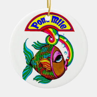 Ornement de poissons de mille d'étang