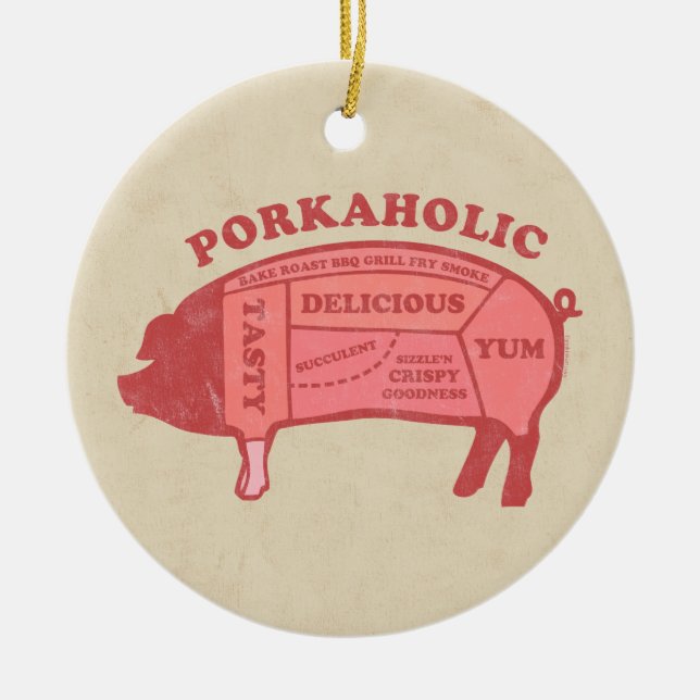 Ornement de Porkaholic (Devant)