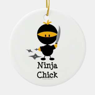 Ornement de poussin de Ninja