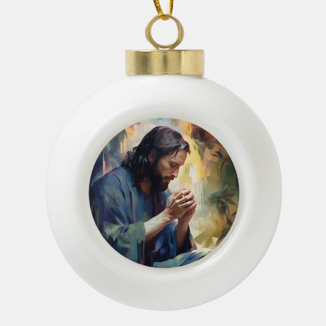 Ornement de prière de Jésus (Devant)