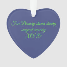 Ornement de récupération de chirurgie