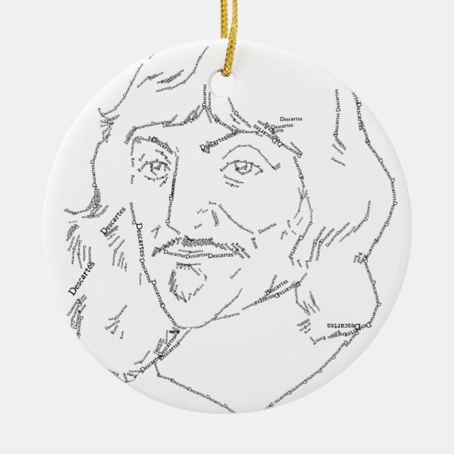 Ornement de Rene Descartes (Devant)