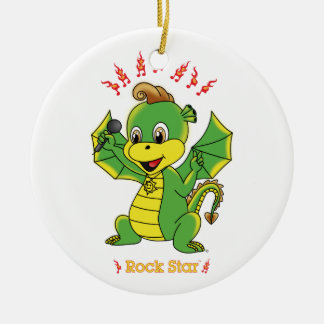 Ornement de Rockstar™ de dragon