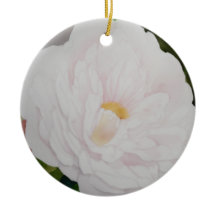Ornement de rose blanche