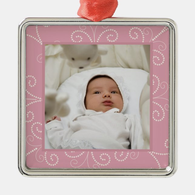 Ornement de rouleau (s'est levé) (Devant)