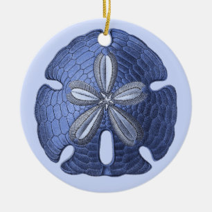 Ornement de sable bleu