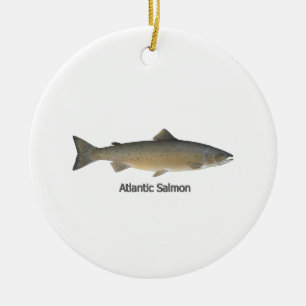 Ornement de saumon atlantique