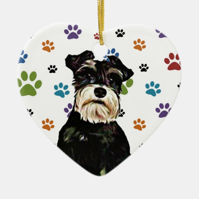 Ornement de Schnauzer (Devant)