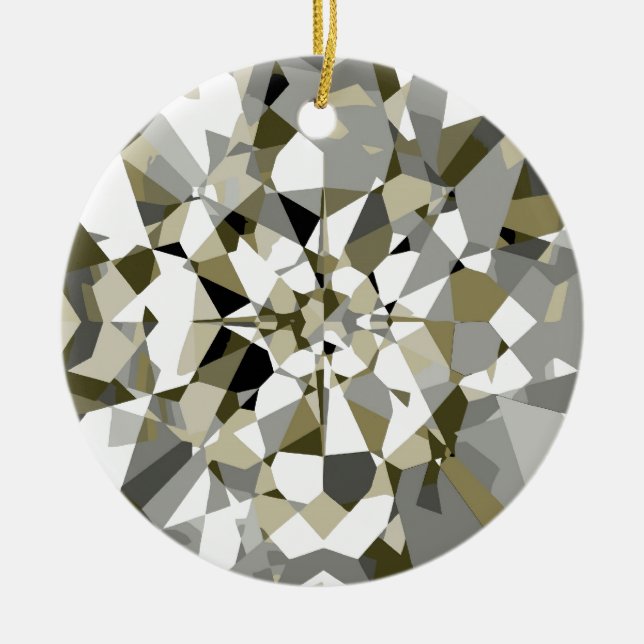 Ornement de scintillement de diamant (Devant)
