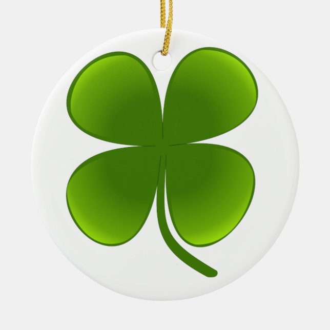 Ornement de shamrock (Devant)