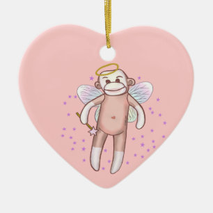 Ornement de singe de choq