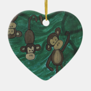 Ornement de singes