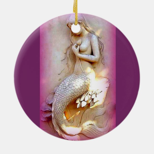 ornement de sirènes assis (Dos)