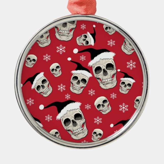 Ornement de Skelly Santa (Devant)