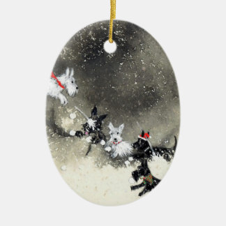 Ornement de Snowfight des Scotties