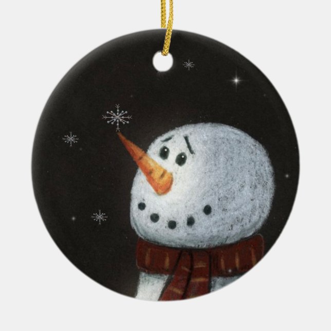 Ornement de Snowman (Devant)