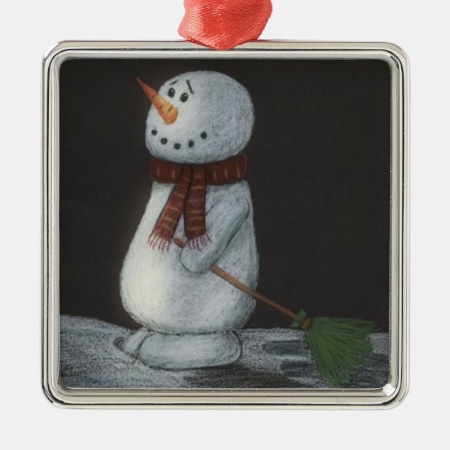 Ornement de Snowman (Devant)