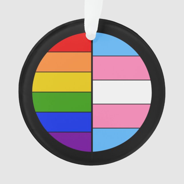 Ornement de solidarité de GLBT (devant)