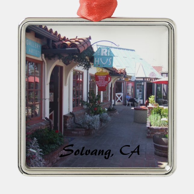 Ornement de Solvang la Californie (Devant)