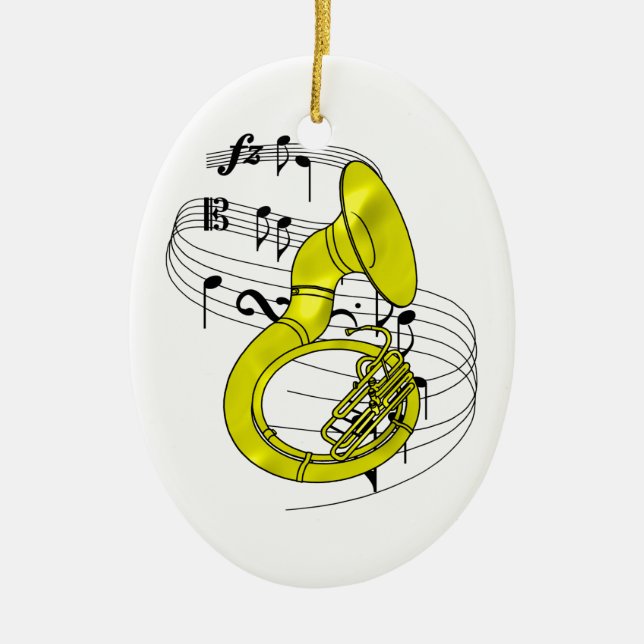 Ornement de sousaphone (Devant)