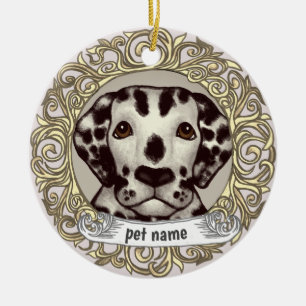 ornement de souvenir aimant le dalmatien
