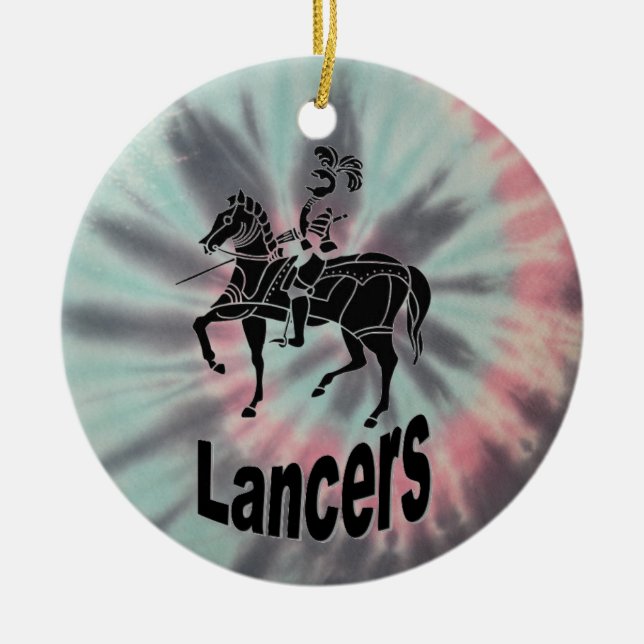 Ornement de souvenir de Lancers (Devant)