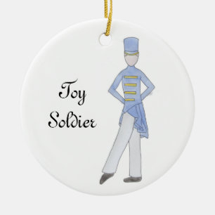 Ornement de souvenir de soldat de casse-noix