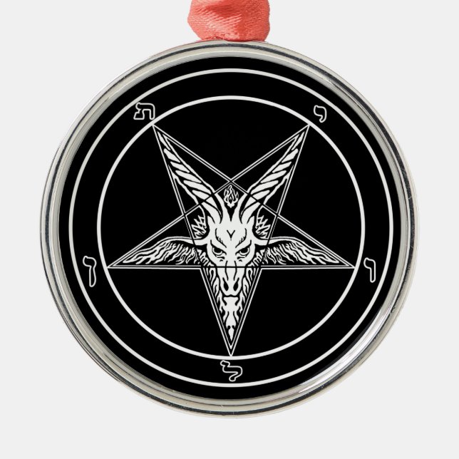Ornement de style ancien de Baphomet (Devant)