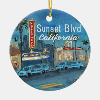 Ornement de Sunset Blvd Los Angeles