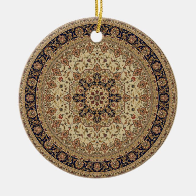 Ornement de tapis persan (Devant)