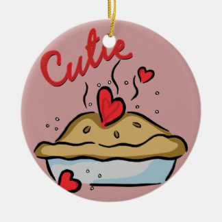 Ornement de tarte de Cutie